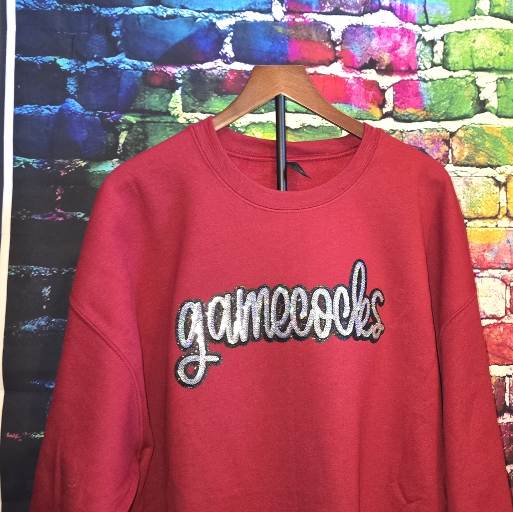 SC GAMECOCKS sequins sweatshirt